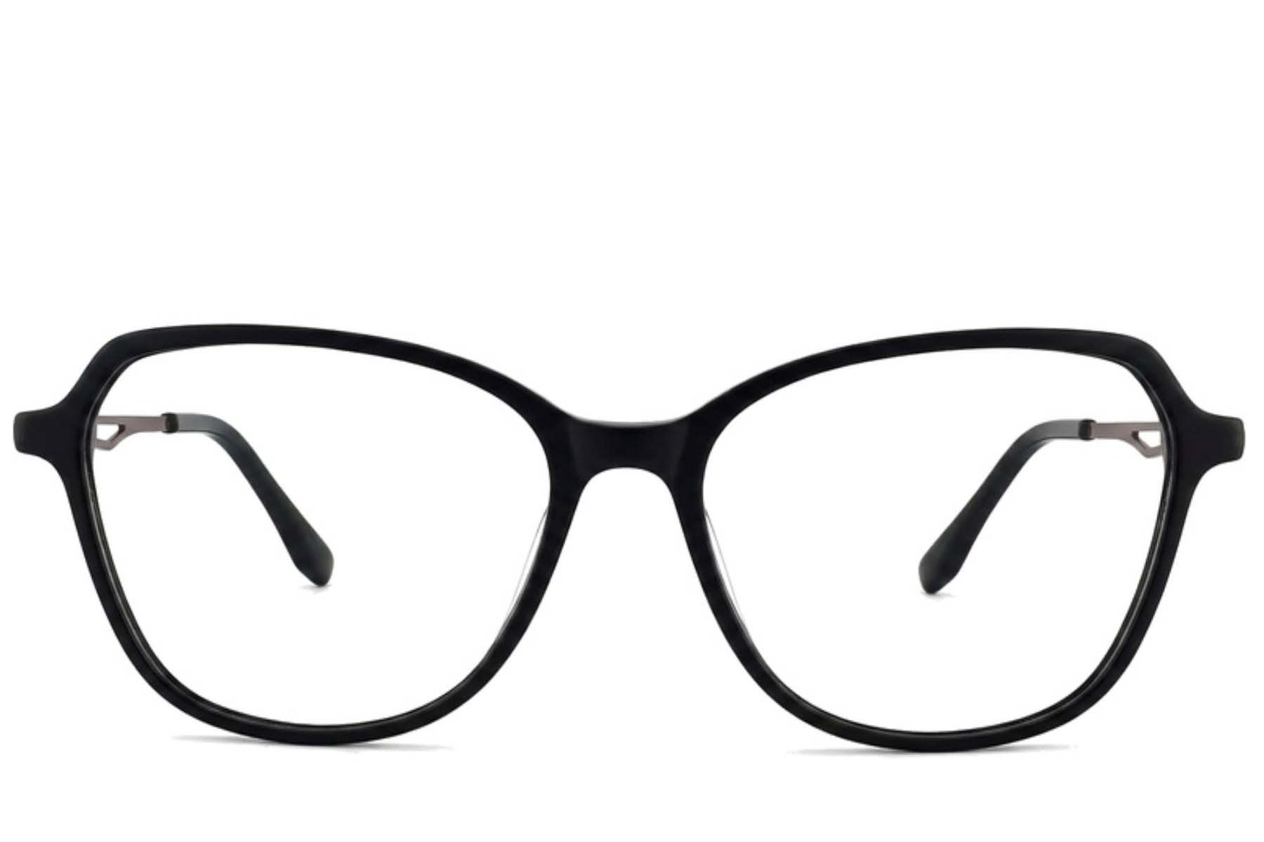 Butterfly Black Acetate Glasses #BS2012-2626