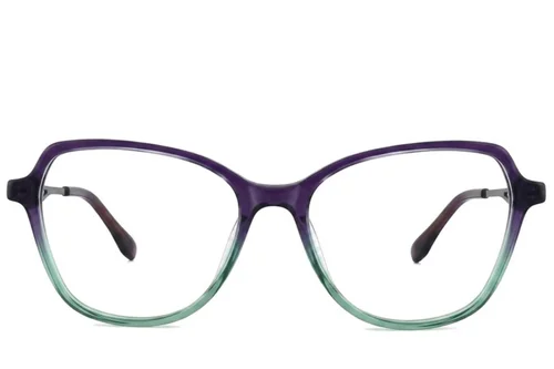 Lunettes en acétate violet papillon #BS2012-2630