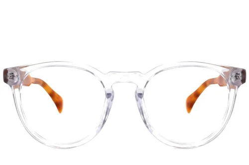 Oval Transparent Acetate Glasses #BS2012-2663