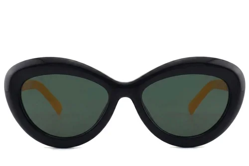 Butterfly Black Acetate Sunglasses #BS2012-2685