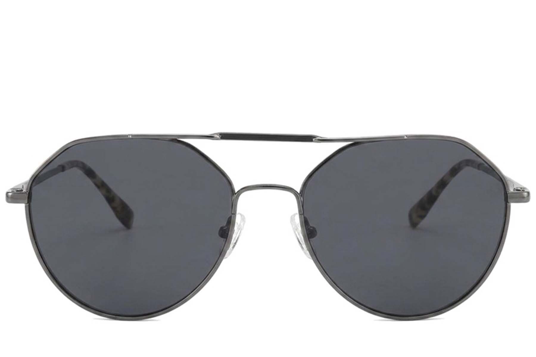 Aviator Grey Metal Sunglasses #BS2012-2730