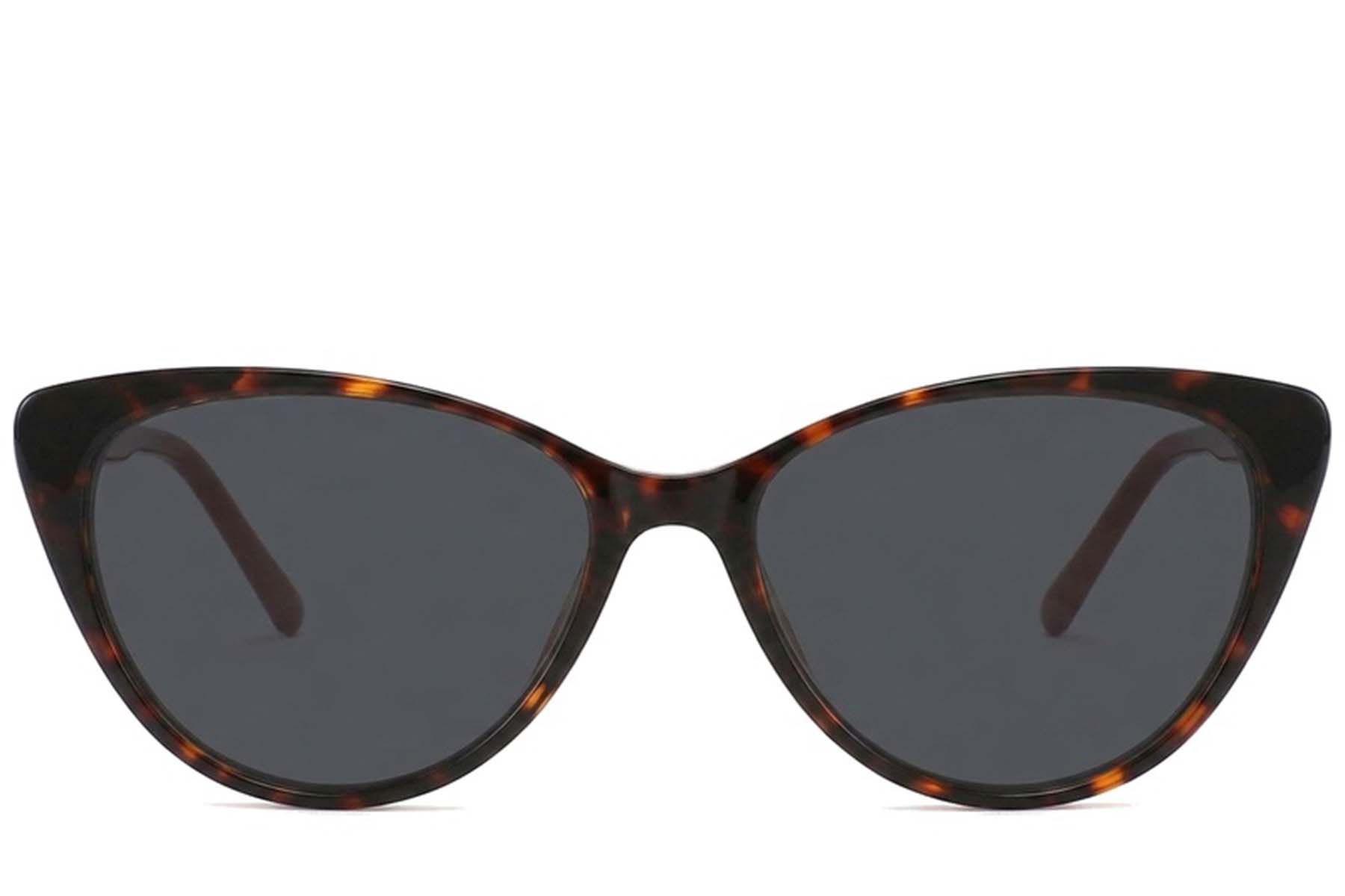 Gafas de sol de acetato con diseño de mariposa y carey #BS2012-2772