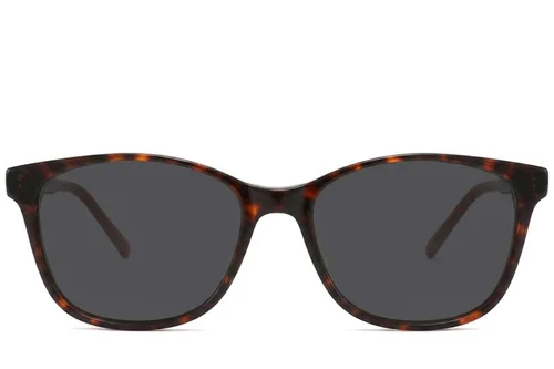 Rectangular Tortoiseshell Acetate Sunglasses #BS2012-2776