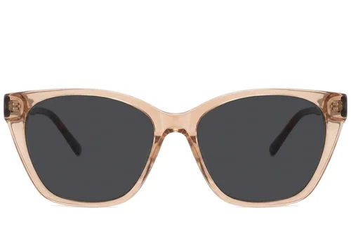 Lunettes de soleil papillon en acétate marron #BS2012-2780