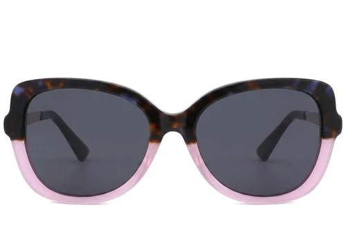 Lunettes de soleil papillon en acétate rose #BS2012-2790
