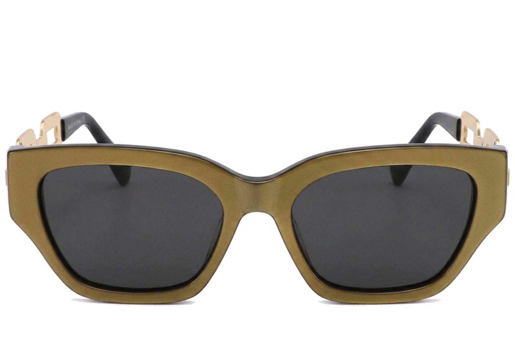 Butterfly Green Acetate Sunglasses #BS2012-2813