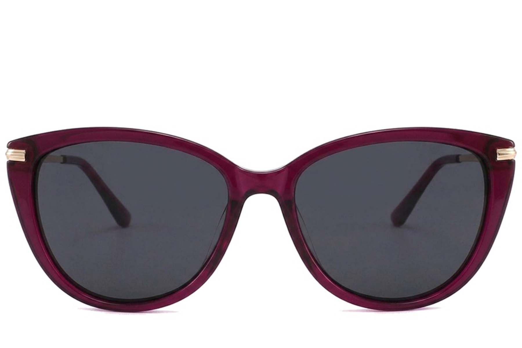 Butterfly Red Metal Sunglasses #BS2012-2827