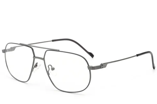 Lunettes aviateur en métal gris #BS2012-2889