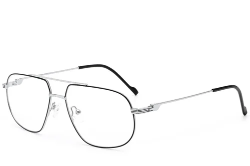 Lunettes aviateur en métal noir #BS2012-2891