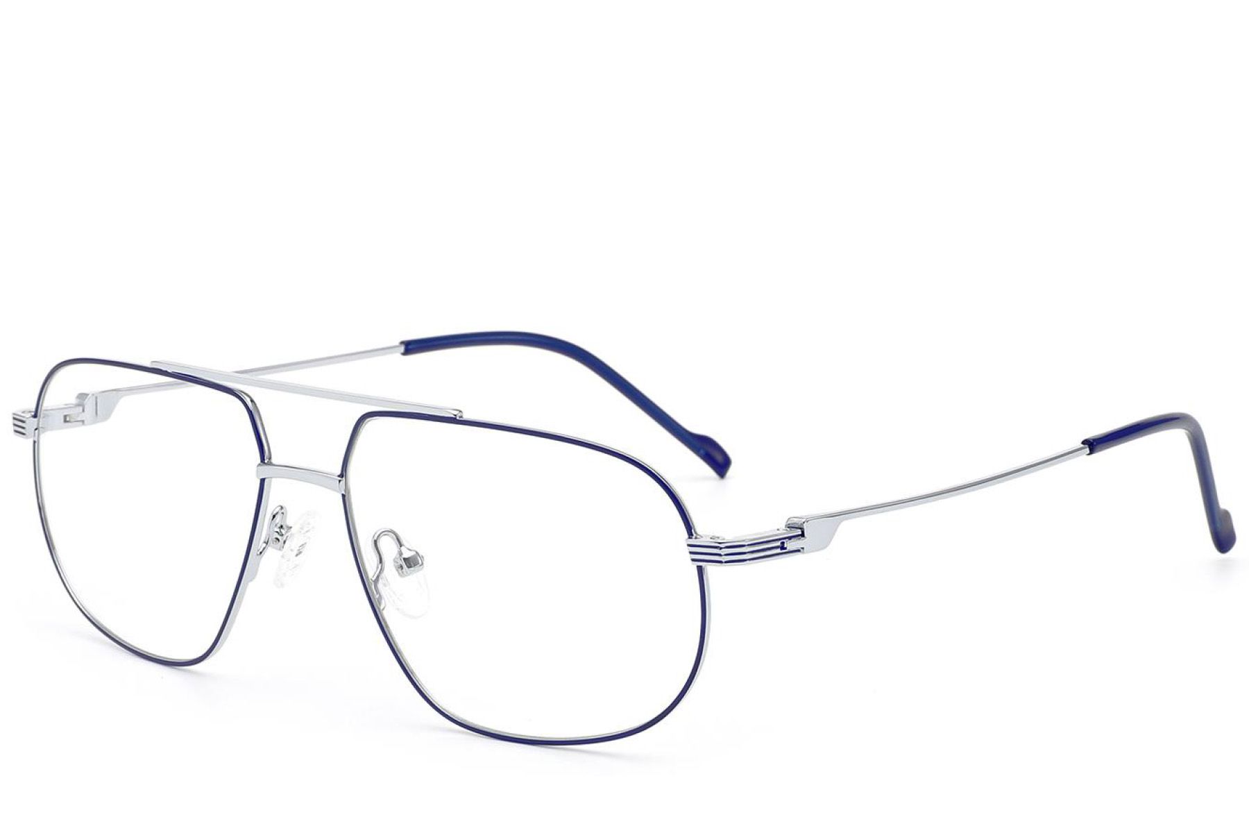 Gafas de sol Aviador Azul Metálico #BS2012-2892