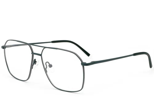 Lunettes aviateur en métal vert #BS2012-2943