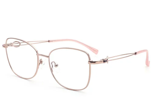 Lunettes papillon roses en métal #BS2012-2959
