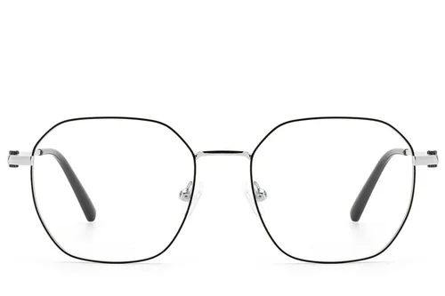 Lunettes géométriques en métal noir #BS2012-2981
