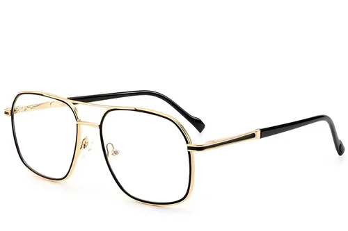 Lunettes aviateur en métal doré #BS2012-3023