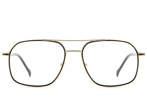 Lunettes aviateur en métal doré #BS2012-3023