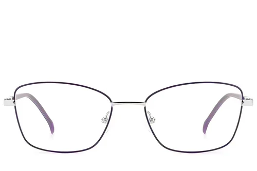 Lunettes papillon violettes en métal #BS2012-3049