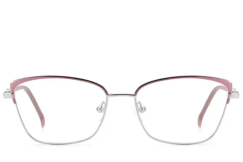 Lunettes papillon en métal argenté #BS2012-3072