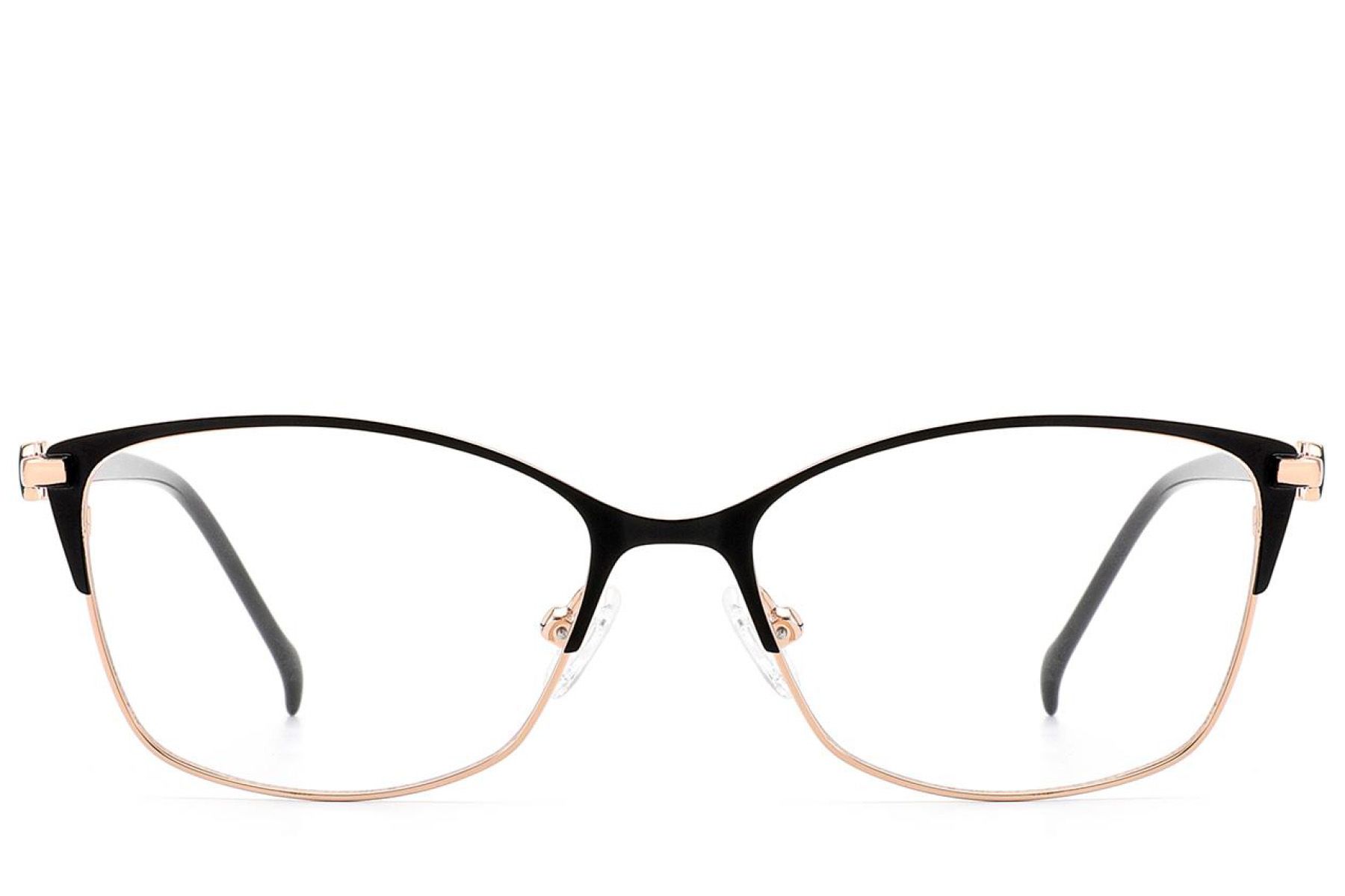 Gafas de metal negro con forma de mariposa #BS2012-3074