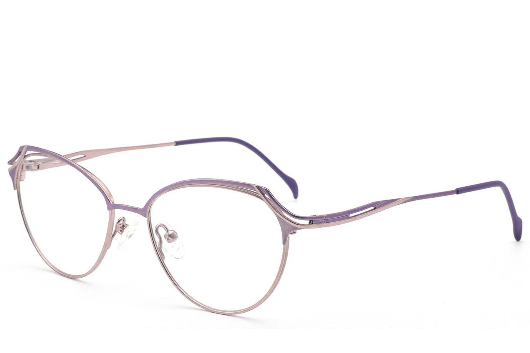 Butterfly Purple Metal Glasses #BS2012-3103