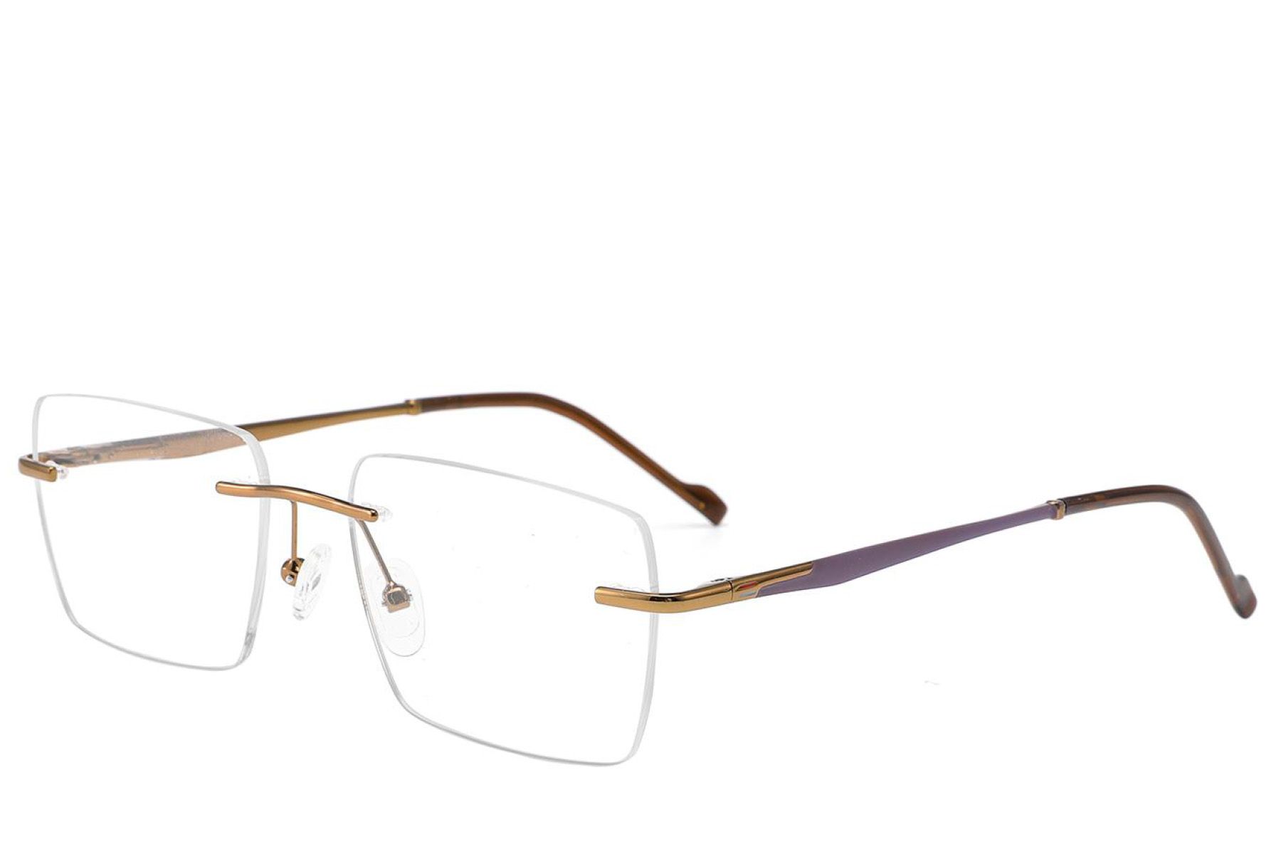 Invisible Copper Metal Glasses #BS2012-3136