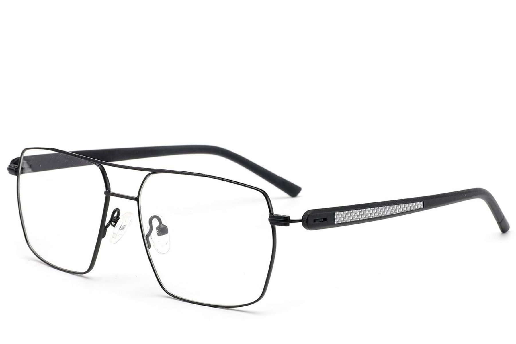 Aviator Black Metal Glasses #BS2012-3149