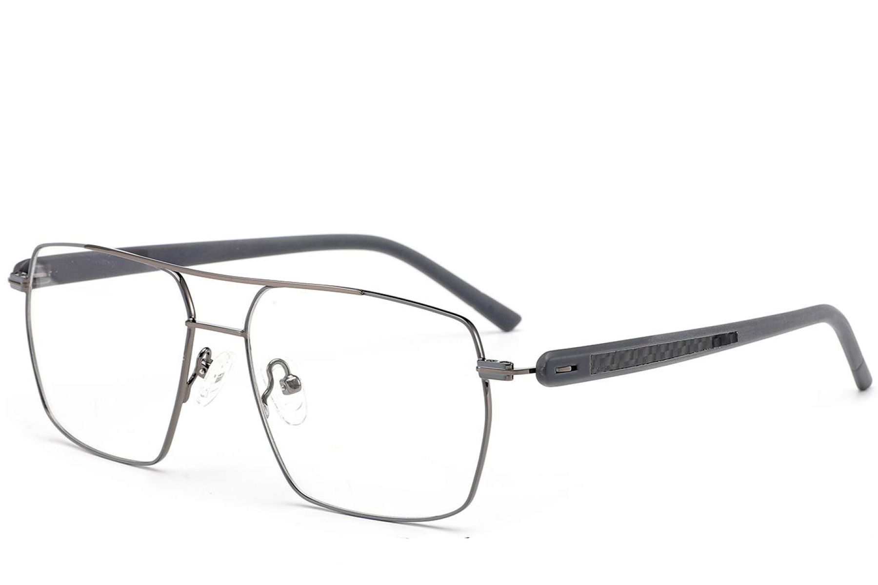Gafas de sol Aviador Gris Metalizado #BS2012-3151