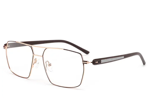 Lunettes aviateur en métal rose #BS2012-3152