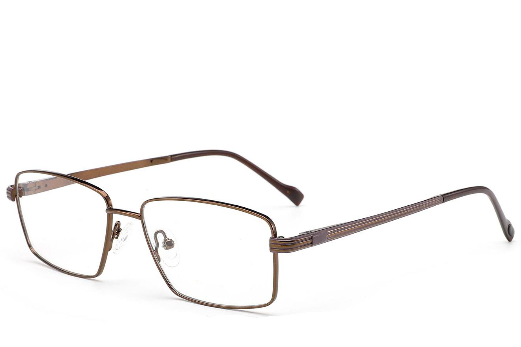 Rectangular Copper Metal Glasses #BS2012-3158