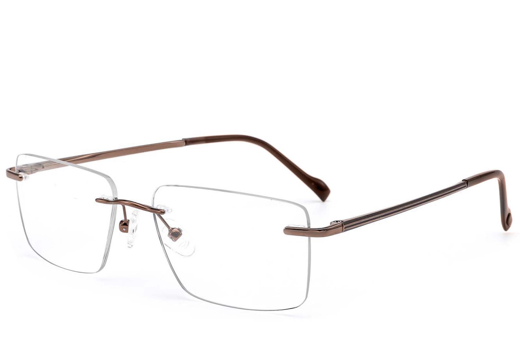 Gafas invisibles de metal de cobre #BS2012-3166
