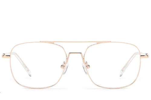 Lunettes aviateur en métal doré #BS2012-3170