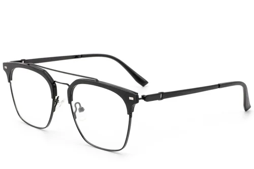 Lunettes aviateur en métal noir #BS2012-3213