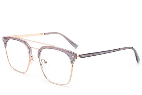Lunettes aviateur en métal violet #BS2012-3218