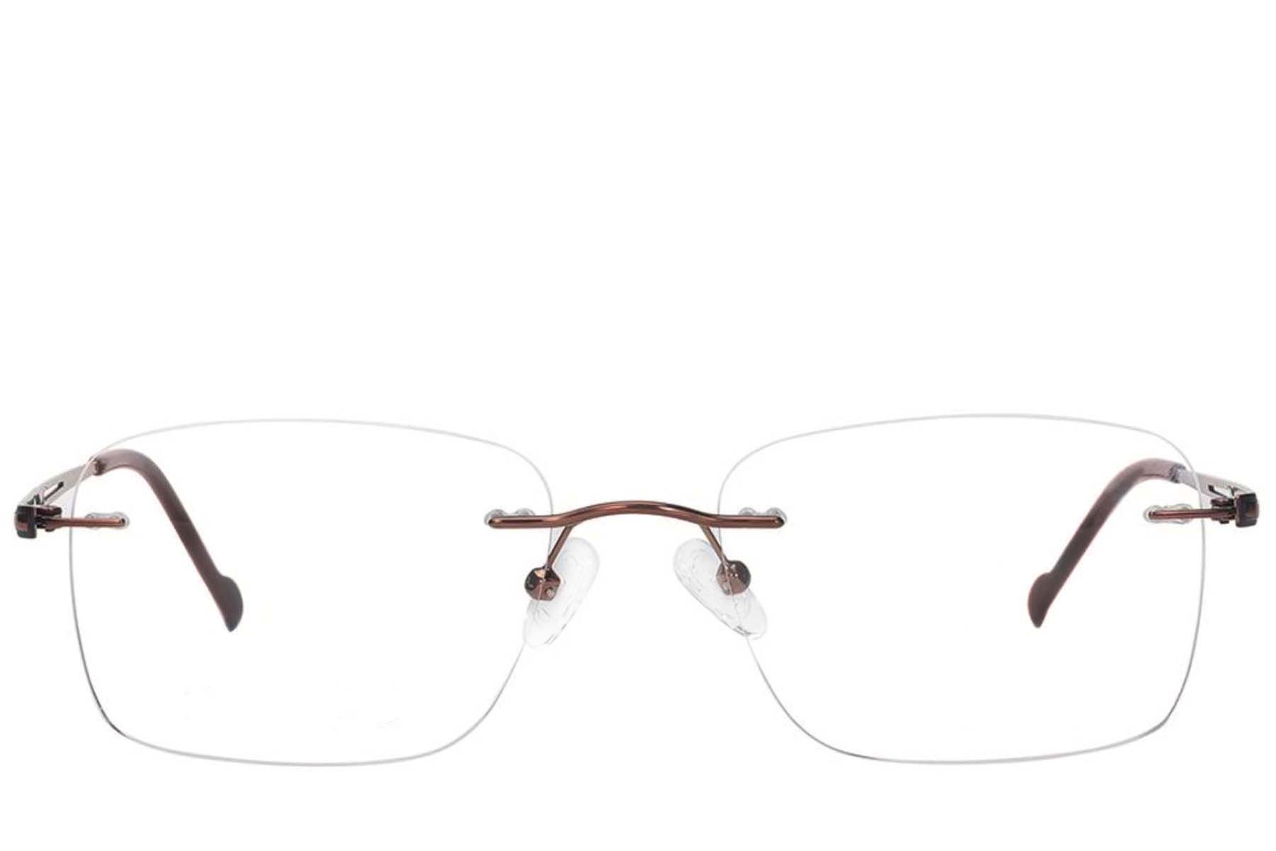 Gafas invisibles de metal de cobre #BS2012-3224