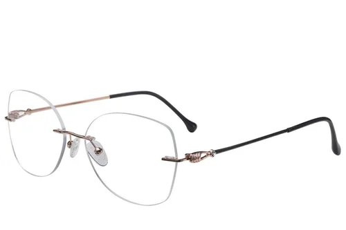 Lunettes invisibles en métal de cuivre #BS2012-3226