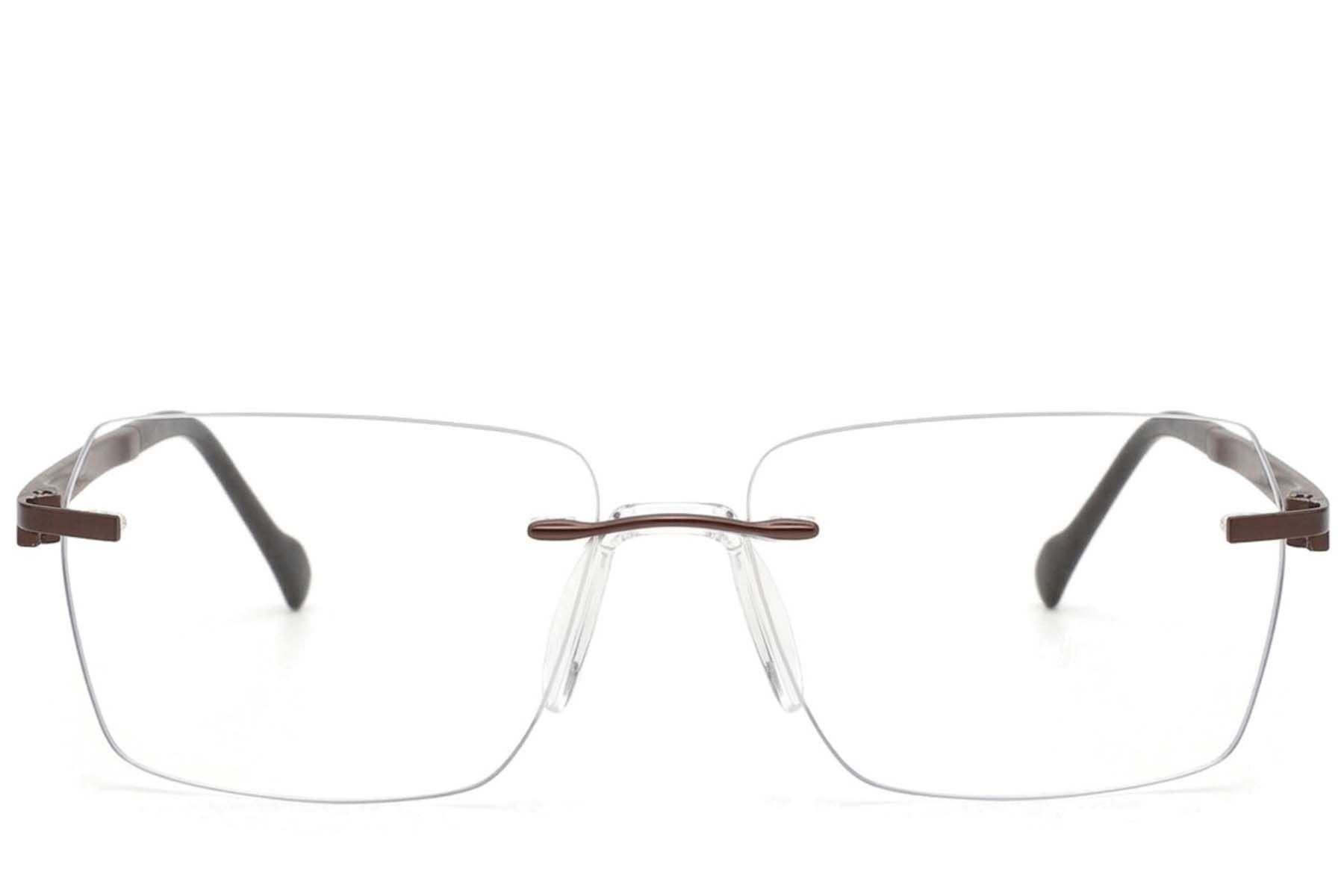 Gafas invisibles de metal de cobre #BS2012-3316