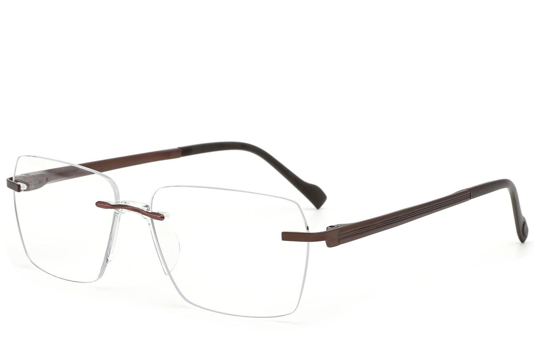 Gafas invisibles de metal de cobre #BS2012-3316
