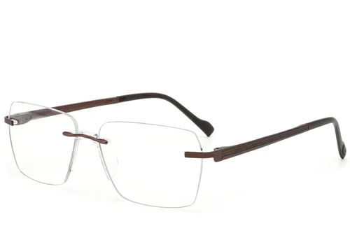 Lunettes invisibles en métal de cuivre #BS2012-3316