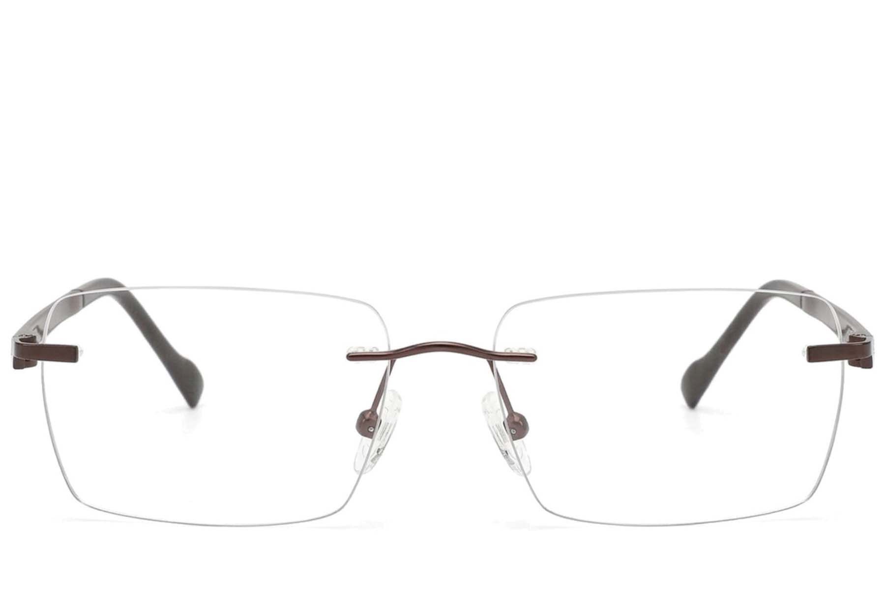 Gafas invisibles de metal de cobre #BS2012-3322