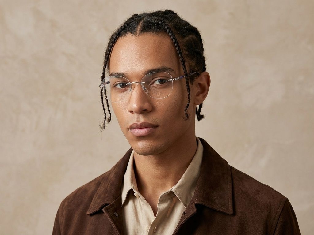 Invisible Silver Metal Glasses #BS2012-3326