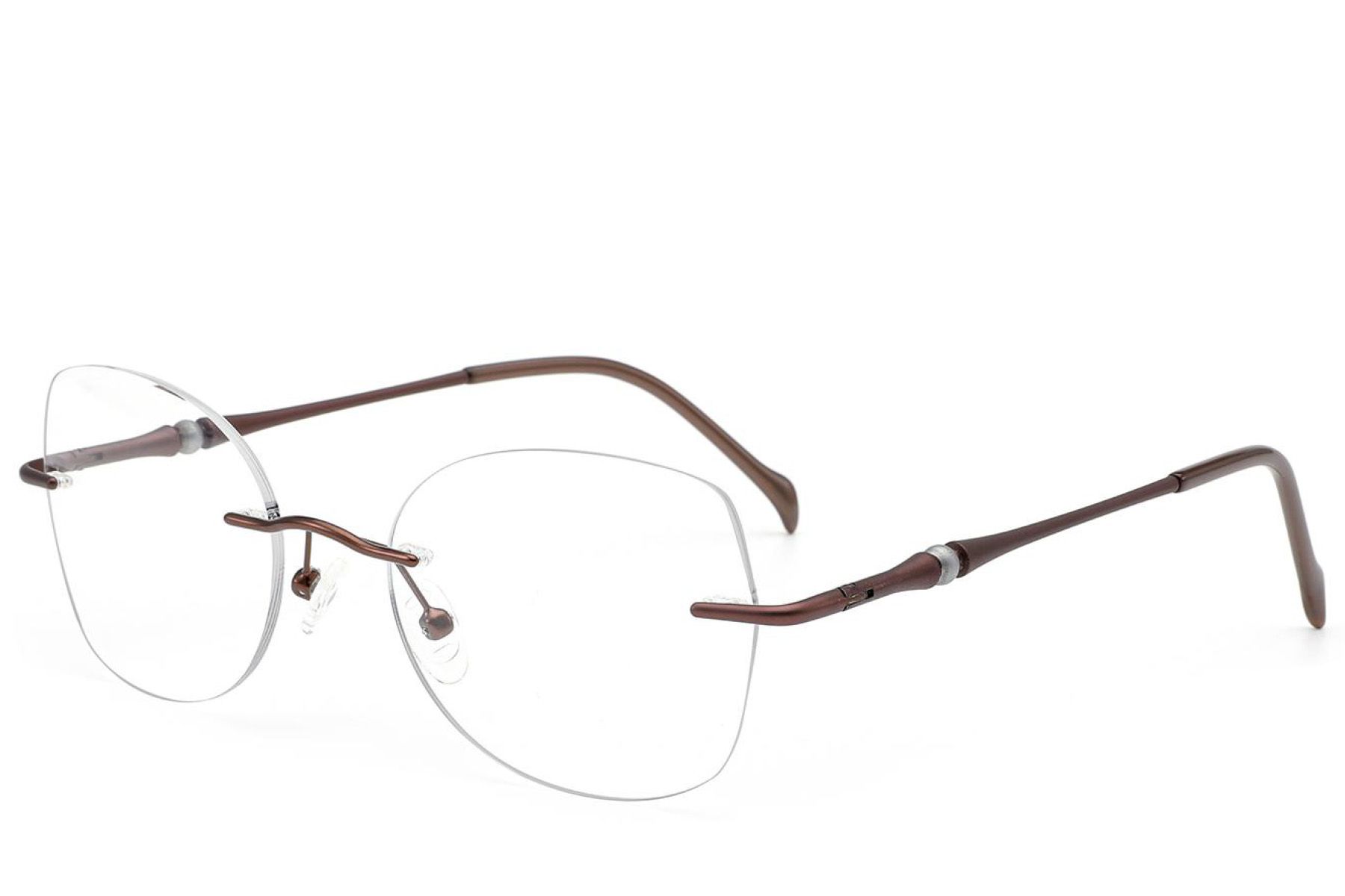 Invisible Copper Metal Glasses #BS2012-3337