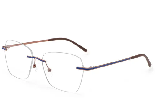 Lunettes invisibles en métal de cuivre #BS2012-3368