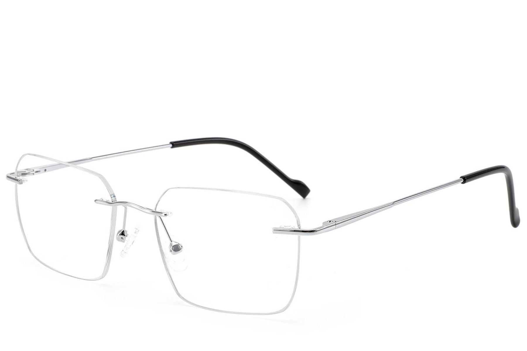 Invisible Silver Metal Glasses #BS2012-3404