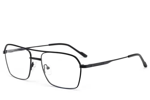 Lunettes aviateur en métal noir #BS2012-3428