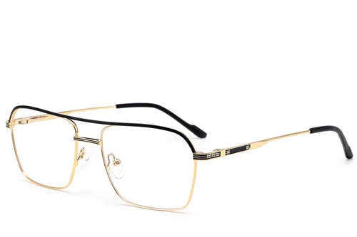 Lunettes aviateur en métal noir #BS2012-3429
