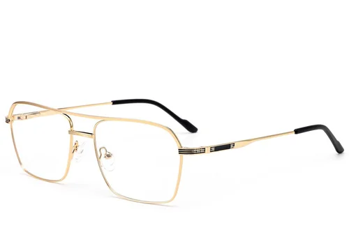 Lunettes aviateur en métal doré #BS2012-3430