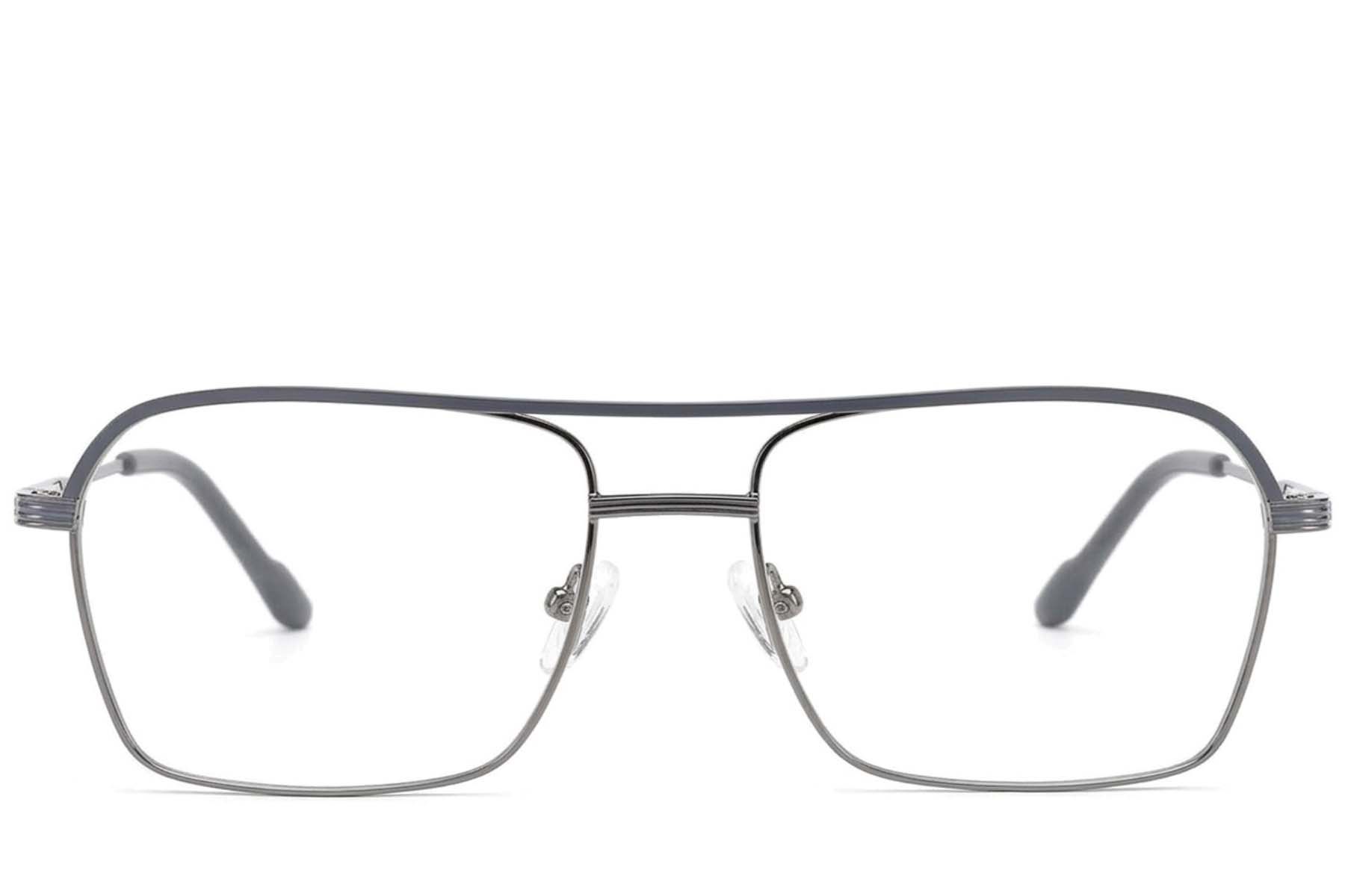 Gafas de sol Aviador Gris Metalizado #BS2012-3431