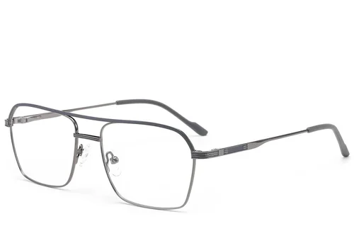 Lunettes aviateur en métal gris #BS2012-3431
