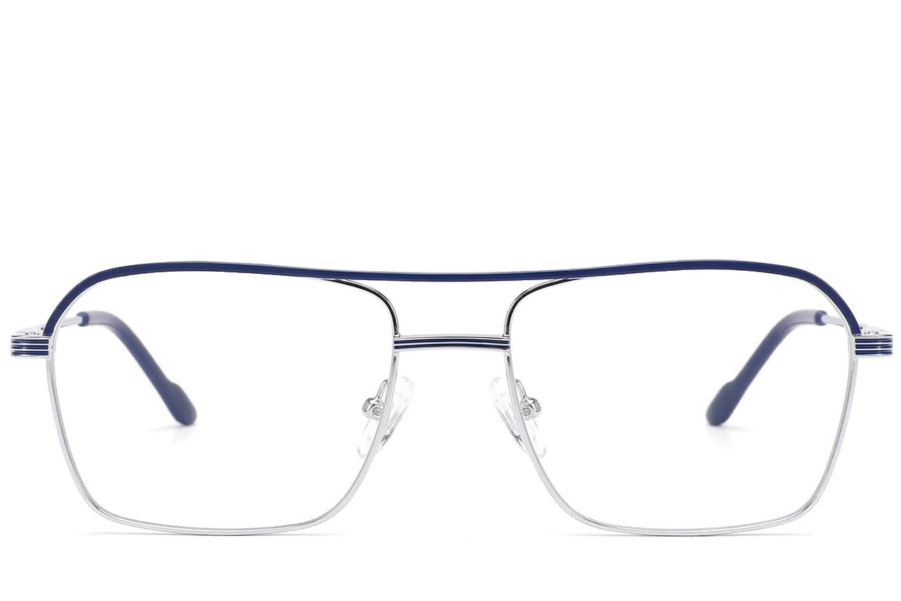 Gafas de sol Aviador Azul Metálico #BS2012-3432