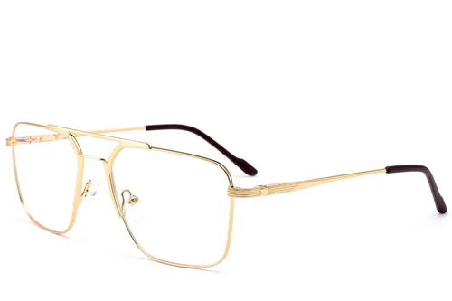Lunettes aviateur en métal doré #BS2012-3452