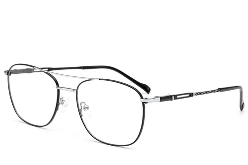 Lunettes aviateur en métal noir #BS2012-3473